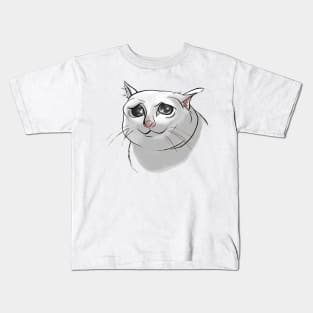 Sad Cat Meme Kids T-Shirt